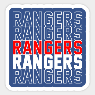 RANGERS Sticker